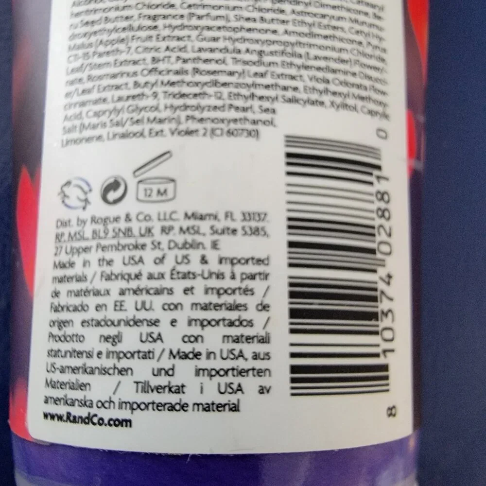 R+Co Sunset Blvd Blonde Toning Purple Hair Mask Listing 1 of 2